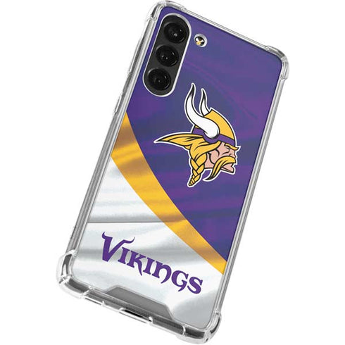NFL Minnesota Vikings Galaxy S24 FE Clear Case